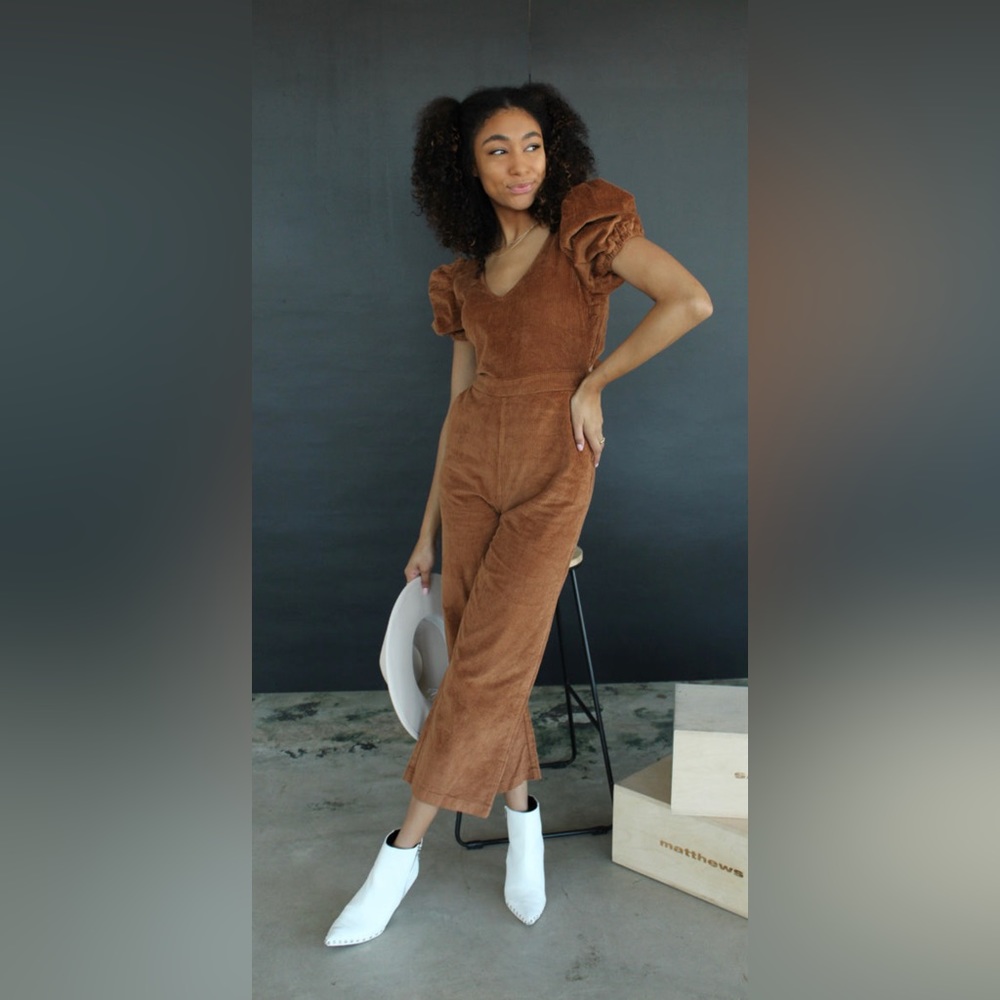 lliana Corduroy Jumpsuit by Sofie the Label - Size S